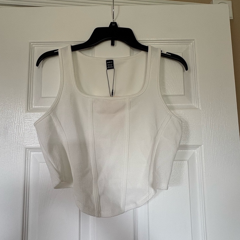 SHEIN White Sleeveless Women's Top
